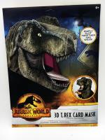 Maska 3D do złożenia Jurasic World. Wydawca: BRANDED.ŚLIWIŃSKI. SmakLiter.pl Opakowanie Maska 3D do złożenia Jurasic World