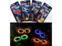 Opakowanie Maska karnawałowa świecąca 26x13cm