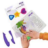 Opakowanie Mata do kreatywności z przyborami szkolnymi 19x24