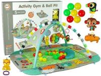 Opakowanie Mata edu dla niemowląt z piłeczkami 5w1