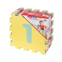 Mata piankowa pastelowa Cyfry. Wydawca: Smily Play. SmakLiter.pl Opakowanie Mata piankowa pastelowa Cyfry