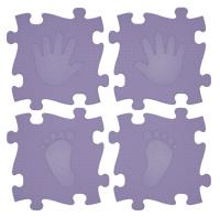 Opakowanie Mata podłogowa sensoryczna 16 el. Magic Set Fiolet