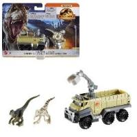Opakowanie Matchbox Jurassic World Transporter z Welocirapto