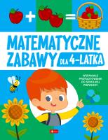 Okładka książki Matematyczne zabawy dla 4-latka