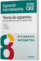 Matematyka 8 Niezbędnik Egzamin ósmoklasisty. Autor: Gałązka Kinga. SmakLiter.pl Okładka książki Matematyka 8 Niezbędnik Egzamin ósmoklasisty