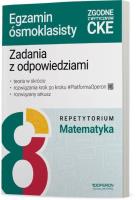 Matematyka 8 Repetytorium Egzamin ósmoklasisty. Autor: Konstantynowicz Anna, Pająk Małgorzata. SmakLiter.pl Okładka książki Matematyka 8 Repetytorium Egzamin ósmoklasisty