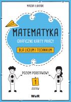 Okładka książki Matematyka. Graficzne karty pracy dla LO ZP