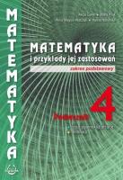 Matematyka i przykłady zast. 4 LO podręcznik ZP. Autor: Alicja Cewe, Magryś-Walczak Alina. SmakLiter.pl Okładka książki Matematyka i przykłady zast. 4 LO podręcznik ZP