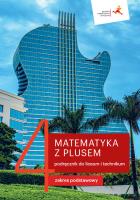 Matematyka LO 4 Z Plusem podr. ZP w.2022 GWO. Autor: M. Dobrowolska, M. Karpiński, J. Lech. SmakLiter.pl Okładka książki Matematyka LO 4 Z Plusem podr. ZP w.2022 GWO