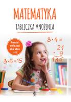 Okładka książki Matematyka. Tabliczka mnożenia SP 1-3