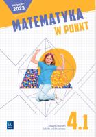 Okładka książki Matematyka w punkt zeszyt ćwiczeń klasa 4 część 1 szkoła podstawowa