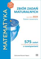 MATEMATYKA Zbiór zadań maturalnych Lata 2002–2024 Poziom rozszerzony 575 zadań Centralnej Komisji Egzaminacyjnej z rozwiązaniami. Autor: Ryszard Pagacz. SmakLiter.pl Okładka książki MATEMATYKA Zbiór zadań maturalnych Lata 2002–2024 Poziom rozszerzony 575 zadań Centralnej Komisji Egzaminacyjnej z rozwiązaniami