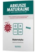 Okładka książki Matura 2022. Matematyka. Arkusze z odp. ZP