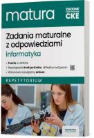 Matura 2025 Informatyka Repetytorium ZR. Autor: Piotr Dobosiewicz. SmakLiter.pl Okładka książki Matura 2025 Informatyka Repetytorium ZR