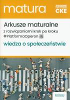 Matura 2025 WOS Arkusze ZR. Autor: Derdziak Artur. SmakLiter.pl Okładka książki Matura 2025 WOS Arkusze ZR