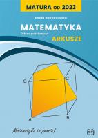 Matura od 2023 Matematyka Arkusze dla zakresu podstawowego. Autor: Romanowska Maria. SmakLiter.pl Okładka książki Matura od 2023 Matematyka Arkusze dla zakresu podstawowego