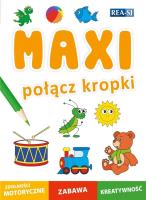 MAXI. Połącz kropki. Autor:   Praca zbiorowa. SmakLiter.pl Okładka książki MAXI. Połącz kropki