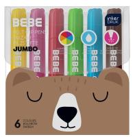 Opakowanie Mazaki Jumbo 6 kolorów BEBE Friends