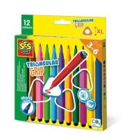 Opakowanie Mazaki trójkątne 12 kolorów