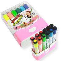 Mazaki ze stemplami 12 kolorów. Wydawca: PENWORD. SmakLiter.pl Opakowanie Mazaki ze stemplami 12 kolorów