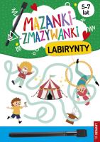 Okładka książki Mazanki-zmazywanki. Labirynty