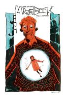 Mazebook. Księga labiryntów. Autor: Lemire Jeff. SmakLiter.pl Okładka książki Mazebook. Księga labiryntów