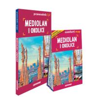 Mediolan i okolice light: przewodnik + mapa. Autor:   Praca zbiorowa. SmakLiter.pl Okładka książki Mediolan i okolice light: przewodnik + mapa