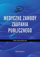 Okładka książki Medyczne zawody zaufania publicznego