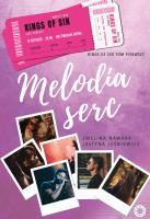 Melodia serc. Autor: Ewelina Nawara, Justyna Leśniewicz. SmakLiter.pl Okładka książki Melodia serc