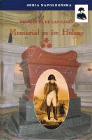 Memoriał ze św. Heleny Tom 3. Autor: Emmanuel de Las Cases. SmakLiter.pl Okładka książki Memoriał ze św. Heleny Tom 3