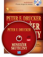 Menedżer skuteczny MP3 - Audiobook. Autor: Peter F. Drucker. SmakLiter.pl Okładka książki Menedżer skuteczny MP3 - Audiobook