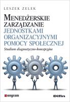 Menedżerskie zarządzanie jednostkami... Autor: Leszek Zelek. SmakLiter.pl Okładka książki Menedżerskie zarządzanie jednostkami..