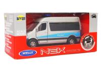 Mercedes Sprinter 1:34 Policja srebrny WELLY. Wydawca: Welly. SmakLiter.pl Opakowanie Mercedes Sprinter 1:34 Policja srebrny WELLY