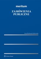 Meritum. Zamówienia publiczne. Autor: Skubiszak-Kalinowska Irena. SmakLiter.pl Okładka książki Meritum. Zamówienia publiczne