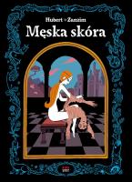 Męska skóra. Autor: Zanzim. SmakLiter.pl Okładka książki Męska skóra