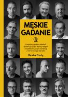 Męskie gadanie. Autor: Biały Beata. SmakLiter.pl Okładka książki Męskie gadanie