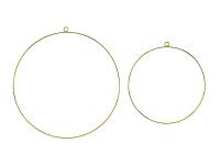 Opakowanie Metalowe zawieszki dekoracyjne Koła mix 2szt