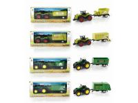 Opakowanie Metalowy traktor + przyczepa mix