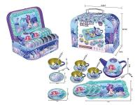 Opakowanie Metalowy zestaw do herbaty w walizeczce