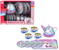 Opakowanie Metalowy zestaw herbaciany 14el