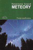 Meteory. Autor: Katarzyna Szweda. SmakLiter.pl Okładka książki Meteory