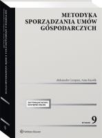 Metodyka sporządzania umów gospodarczych. Autor: Cempura Aleksandra, Kasolik Anna. SmakLiter.pl Okładka książki Metodyka sporządzania umów gospodarczych
