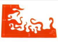 Opakowanie Miarka do gier bitewnych 3, 2, 1, 1/2 cala RT