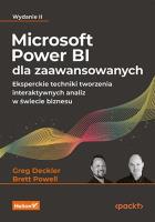Microsoft Power BI dla zaawansowanych. Autor: Greg Deckler, Powell Brett. SmakLiter.pl Okładka książki Microsoft Power BI dla zaawansowanych