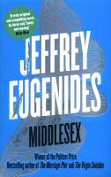 Middlesex. Autor: Eugenides Jeffrey. SmakLiter.pl Okładka książki Middlesex