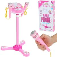 Mikrofon na baterie ze statywem 2szt. Wydawca: Trifox. SmakLiter.pl Opakowanie Mikrofon na baterie ze statywem 2szt