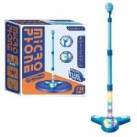 Opakowanie Mikrofon na statywie świecąca podstawa