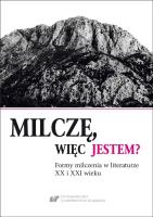 Okładka książki Milczę, więc jestem?