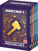 Minecraft. Kolekcja wszystkich podręczników gracza. Autor:   Praca zbiorowa. SmakLiter.pl Okładka książki Minecraft. Kolekcja wszystkich podręczników gracza