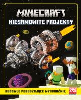 Minecraft. Niesamowite projekty. Autor: Thomas McBrien, Swampbaron, Anna Hikiert. SmakLiter.pl Okładka książki Minecraft. Niesamowite projekty